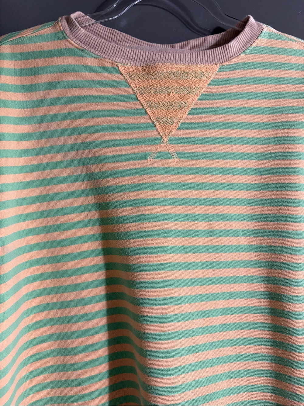 Free People We The Free Classic Striped Oversized Crewneck XS - Picture 3 of 6